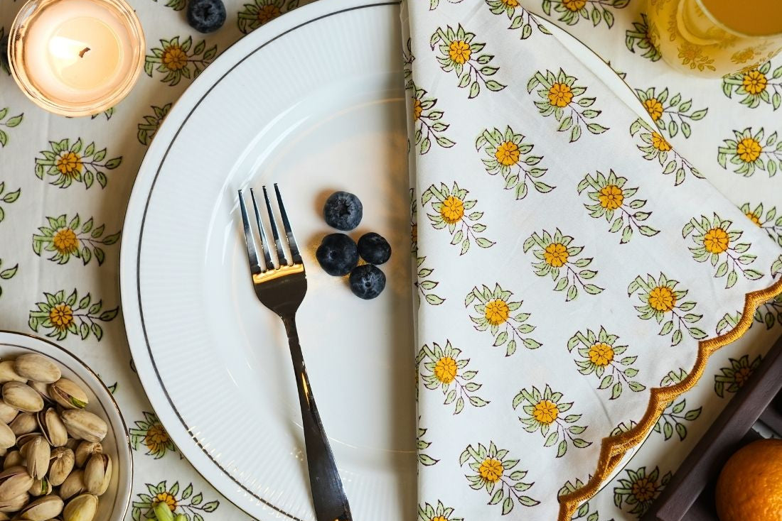 Marigold Meadow Napkin Set of 4