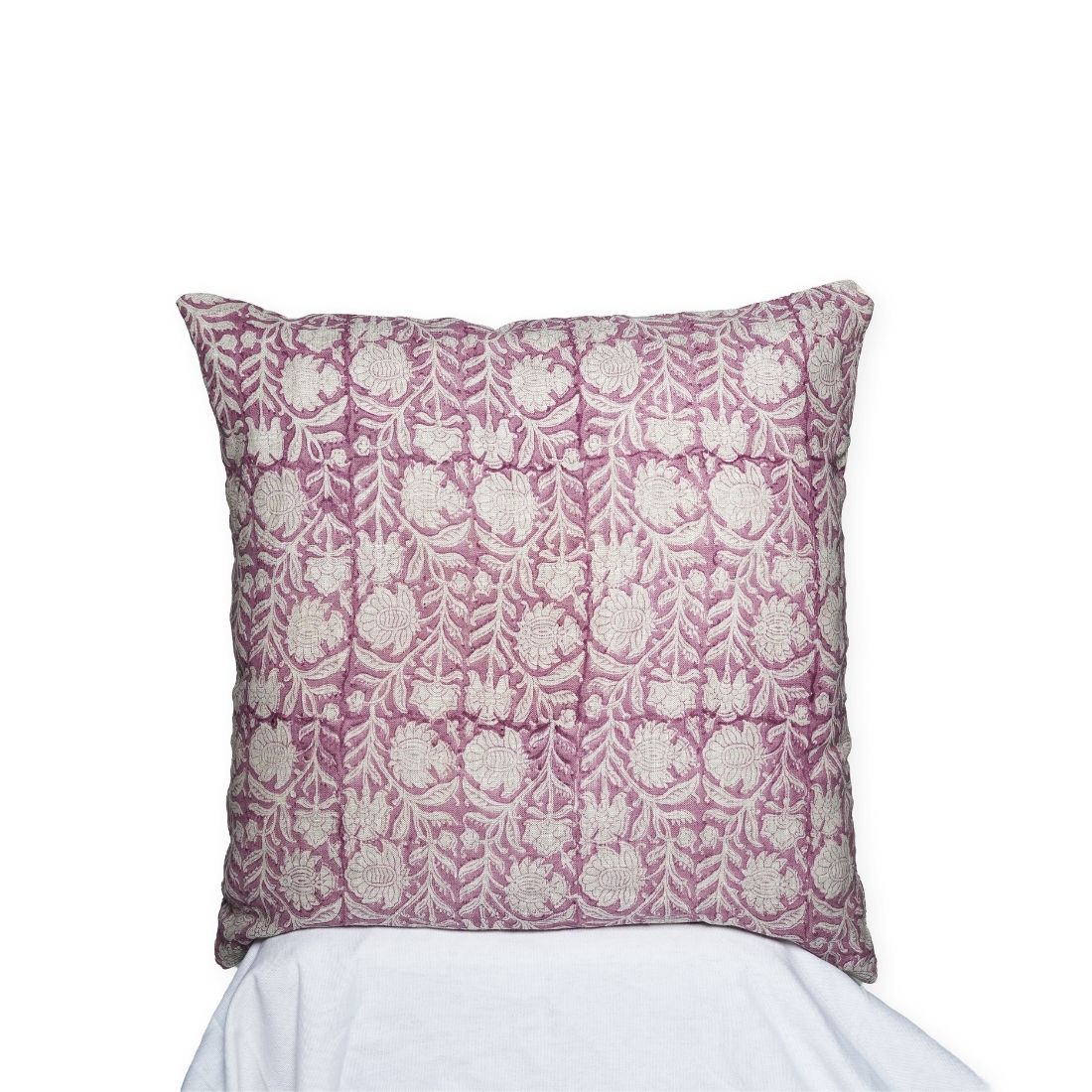 Orchid Grove Linen Cushion Cover
