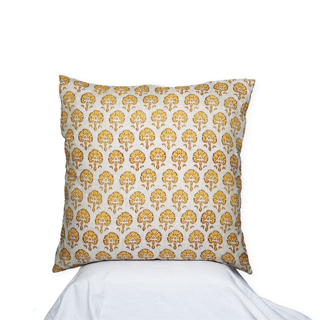 Honey Laurel Linen Cushion Cover