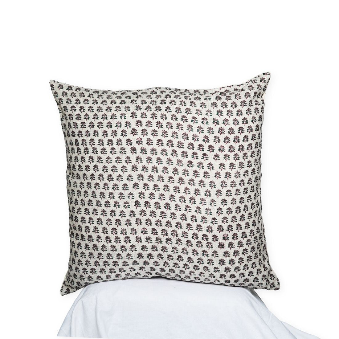 Fern Bud Linen Cushion Cover