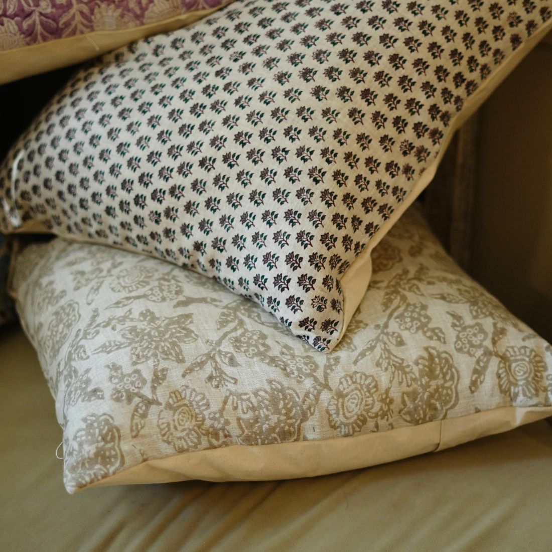 Fern Bud Cushion Cover