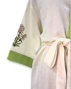 Female Hand-blockprinted Bathrobe