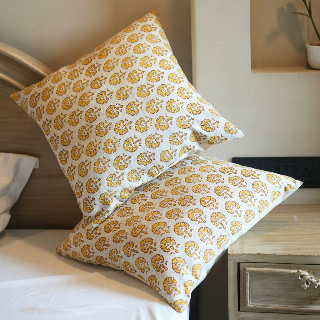 Honey Laurel Cushion Cover