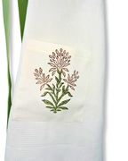 Female Hand-blockprinted Bathrobe