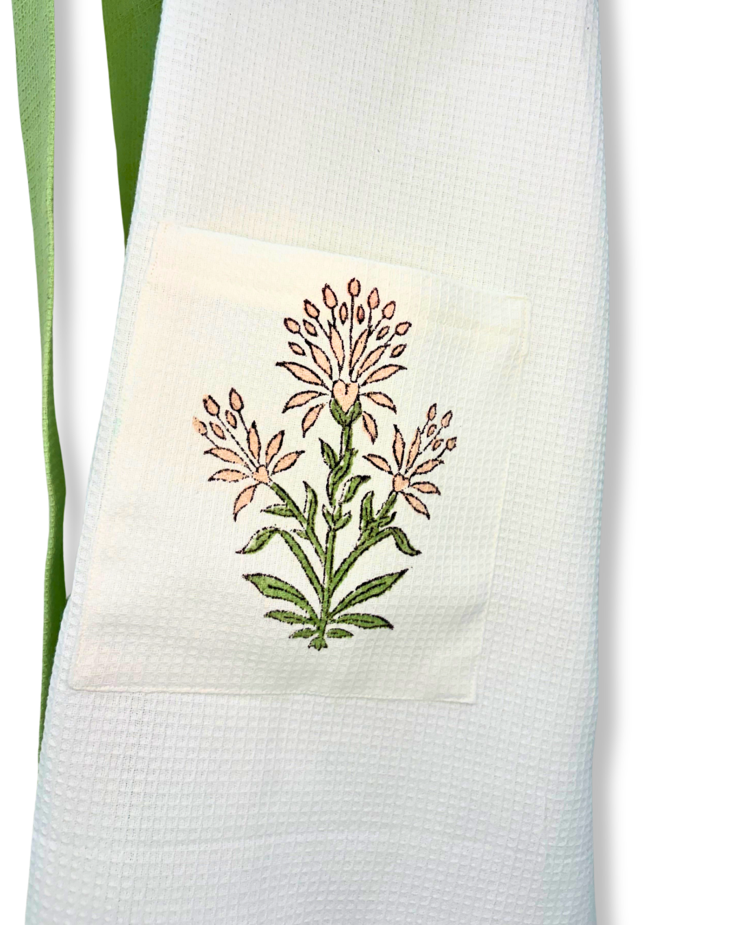 Female Hand-blockprinted Bathrobe