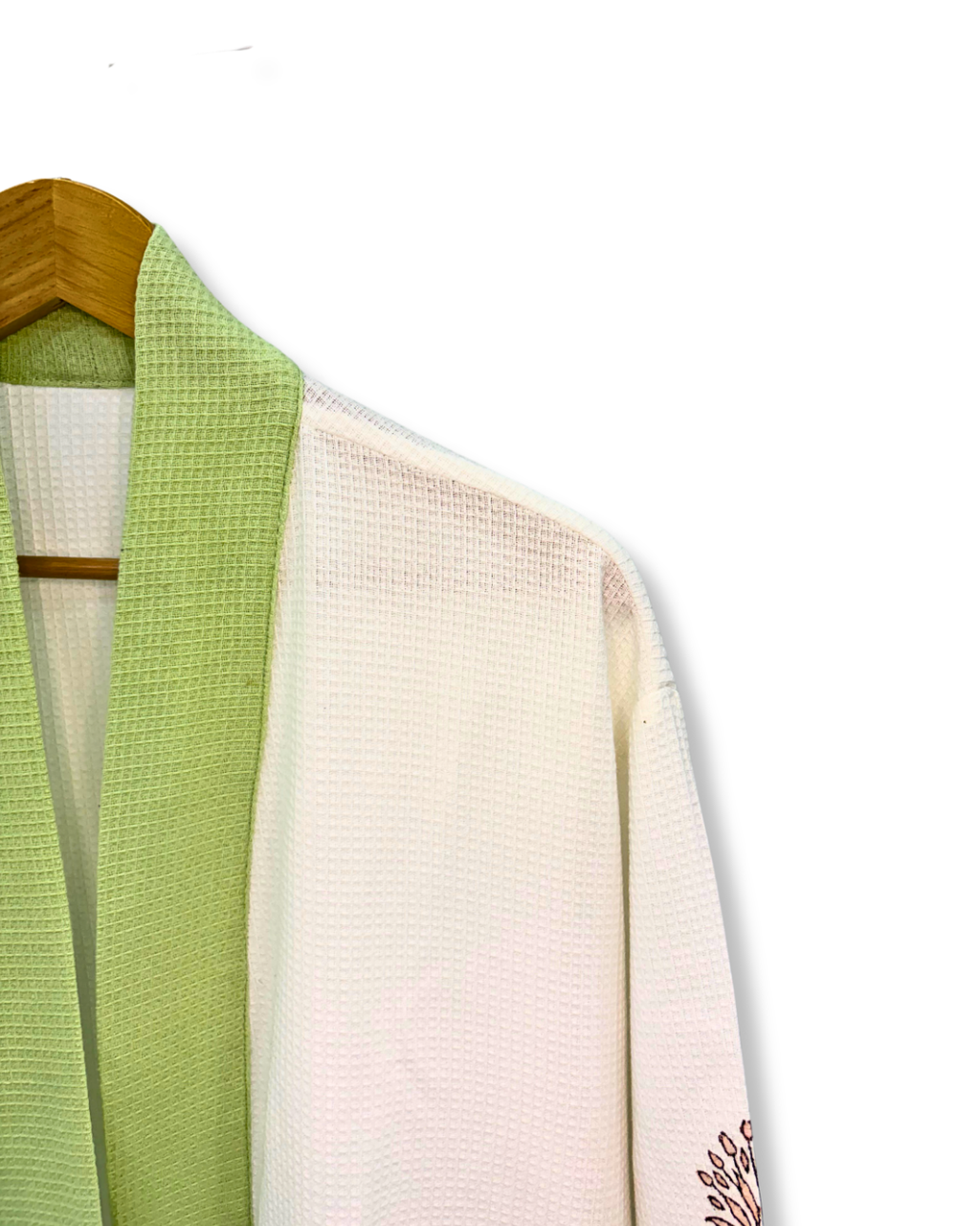 Female Hand-blockprinted Bathrobe