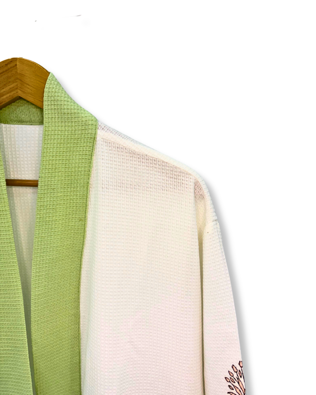 Female Hand-blockprinted Bathrobe