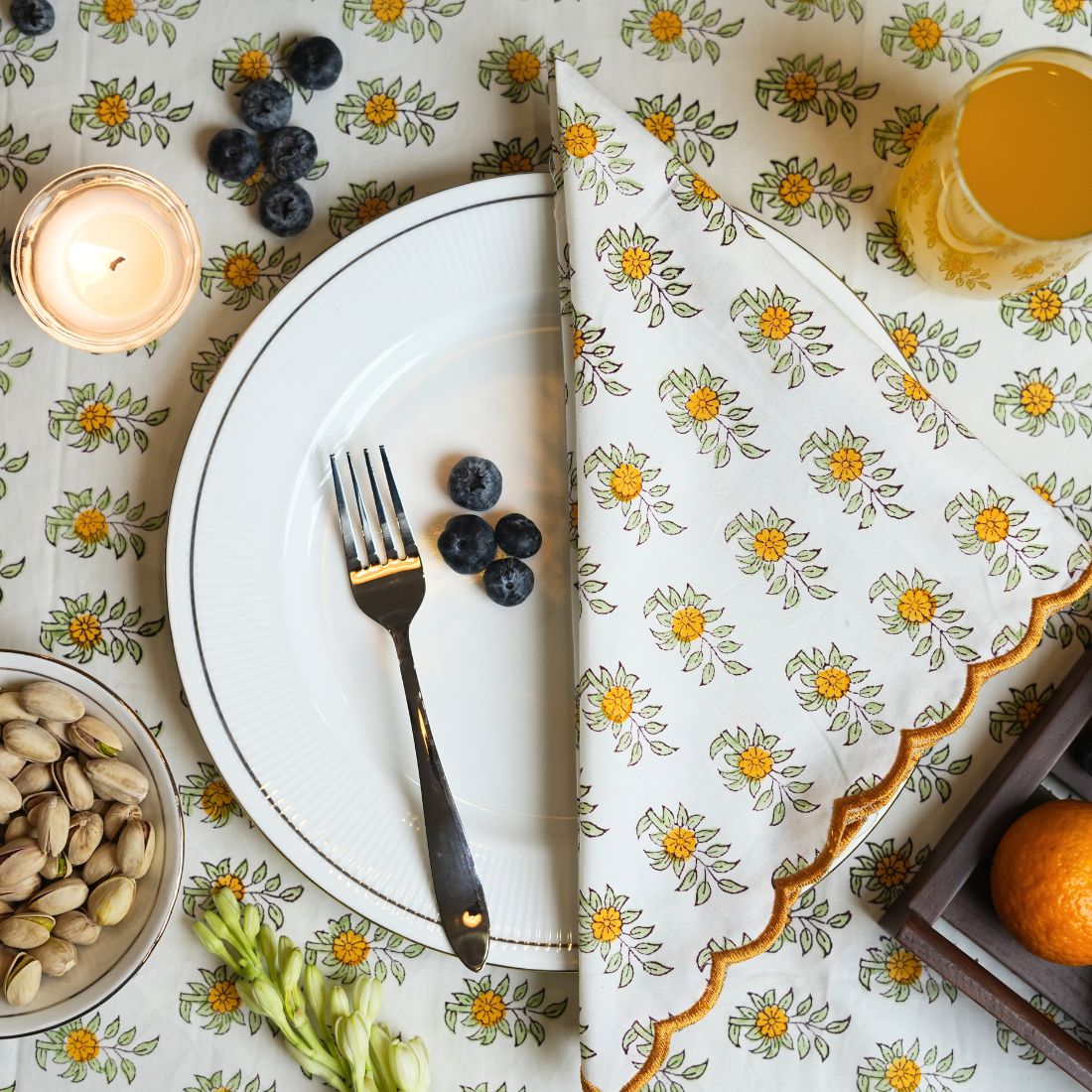 Marigold Meadow Napkin