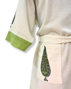 Male Hand-blockprinted Bathrobe