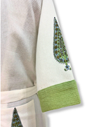 Male Hand-blockprinted Bathrobe