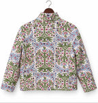 Jardin Rose Quilted Cotton Jacket