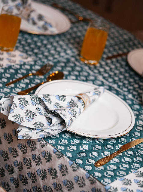 Azure Bloom Tablemat