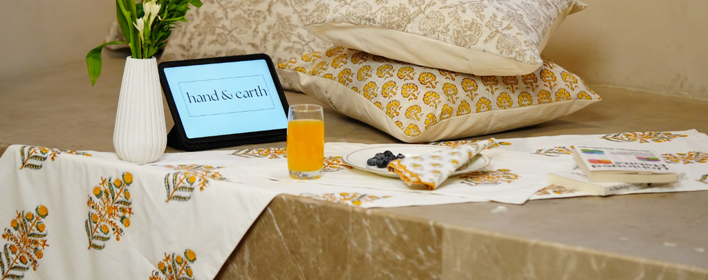 Marigold Meadow Table Runner