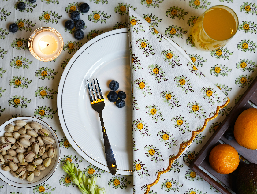 Marigold Meadow Napkin