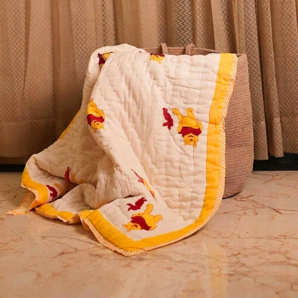 Pooh Baby Quilt
