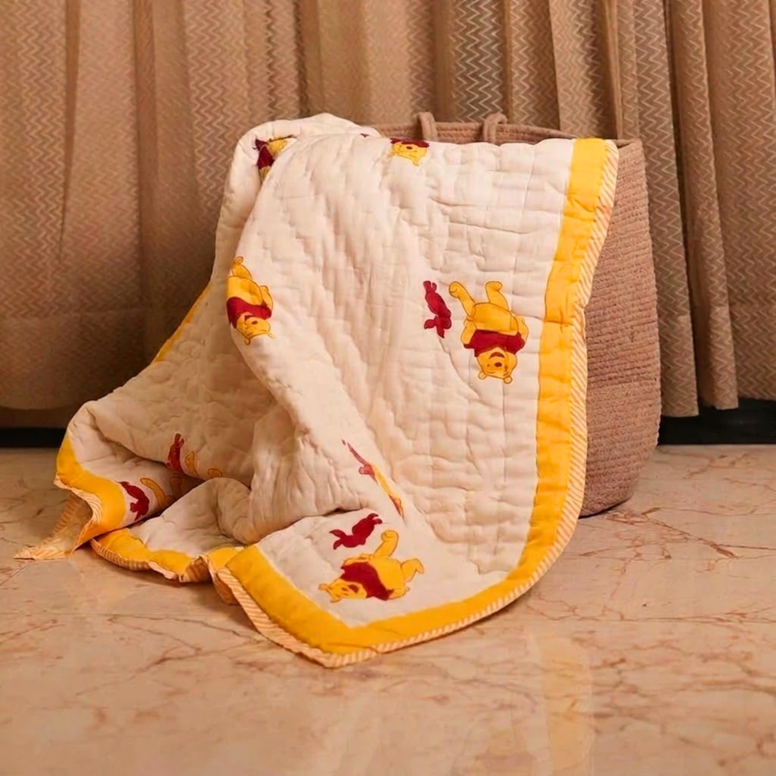 Pooh Baby Quilt