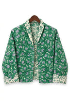 The Emerald Garden Quilted Cotton Jacket