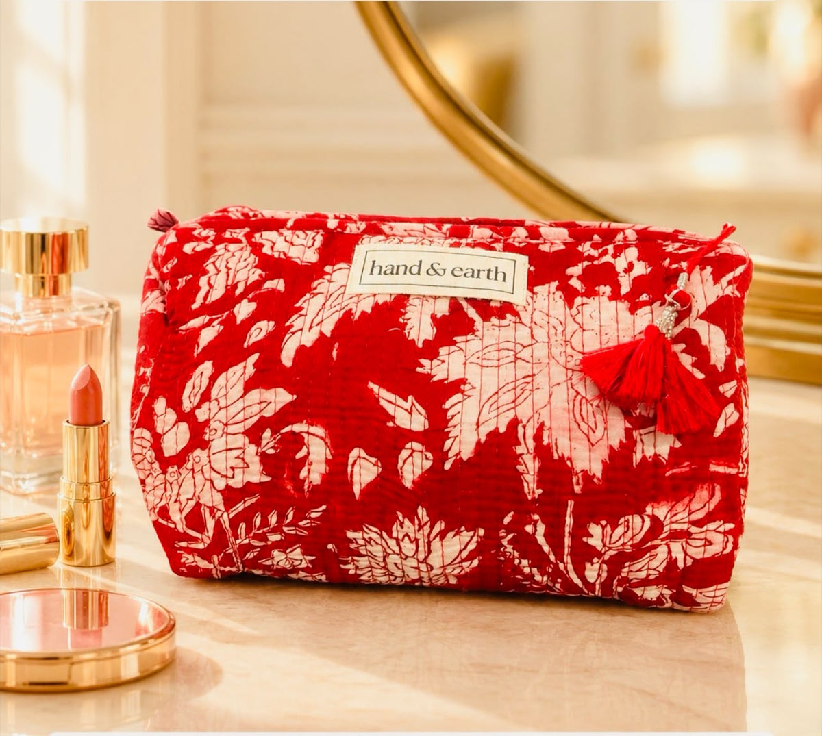 Scarlet Botanica 3-in-1 Travel Pouch Set